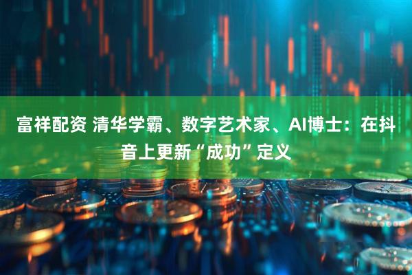 富祥配资 清华学霸、数字艺术家、AI博士：在抖音上更新“成功”定义
