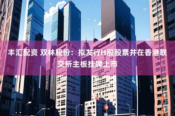 丰汇配资 双林股份：拟发行H股股票并在香港联交所主板挂牌上市