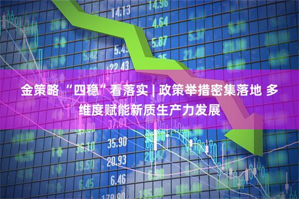 金策略 “四稳”看落实 | 政策举措密集落地 多维度赋能新质生产力发展